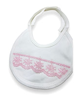 Pink Frill Bib